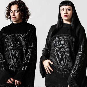 🚨ON SALE!! KILLSTAR REVELATION KNIT OVER SIZE PULLOVER SWEATER